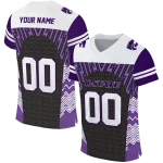 customized kansas state wildcats tire arrows purple black white jersey best selling