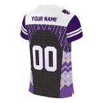 customized kansas state wildcats tire arrows purple black white jersey best selling