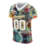 customized kennesaw state owls tribal face jersey best selling