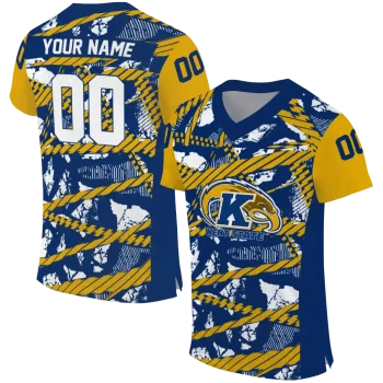 customized kent state golden flashes camo shatter navy blue jersey best selling