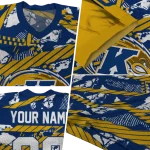 customized kent state golden flashes camo shatter navy blue jersey best selling