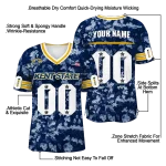 customized kent state golden flashes camouflage abstract navy blue jersey best selling