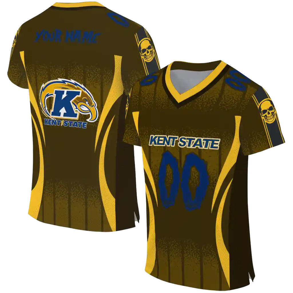 customized kent state golden flashes dynamic dots gold jersey best selling customized kent state golden flashes dynamic dots gold jersey best selling