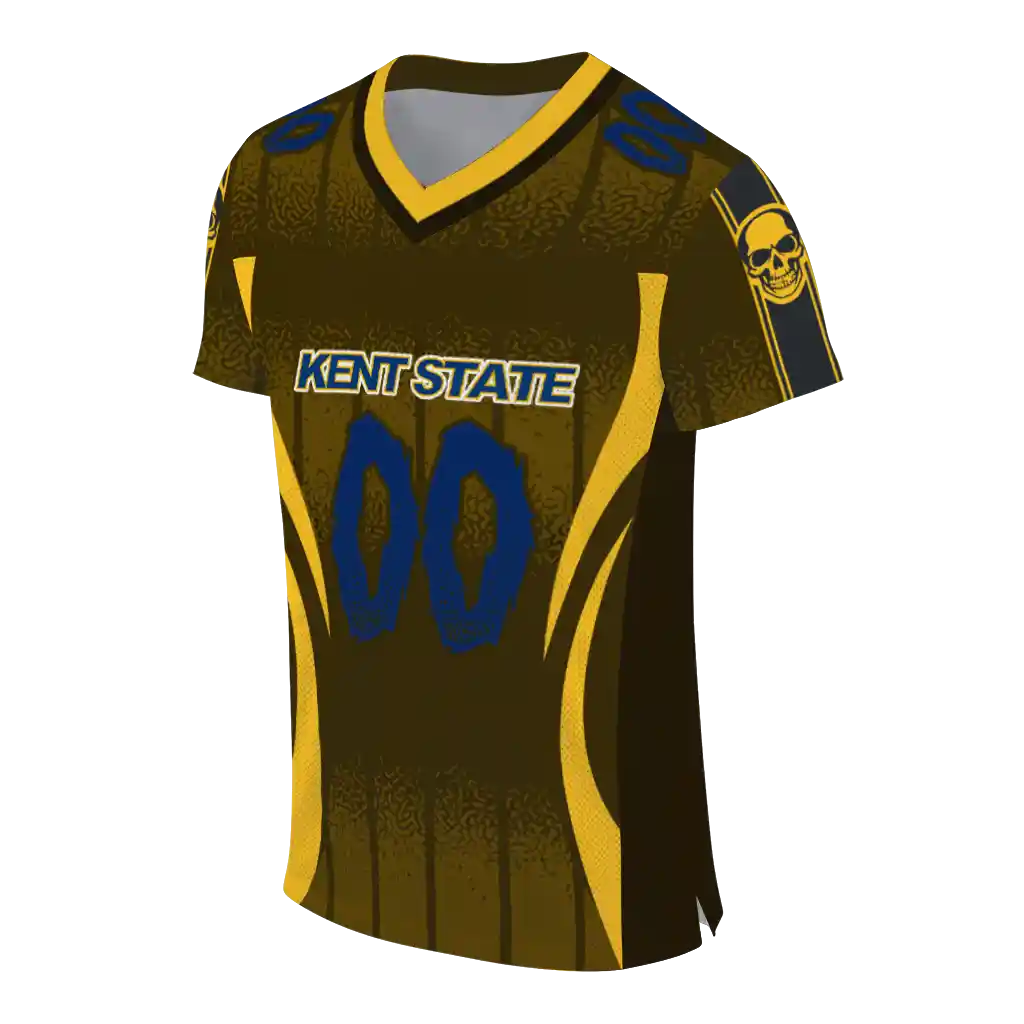 customized kent state golden flashes dynamic dots gold jersey fashion forward customized kent state golden flashes dynamic dots gold jersey fashion forward