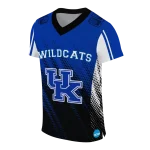 customized kentucky wildcats halftone flow blue black jersey best selling