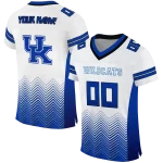 customized kentucky wildcats halftone sweep white black jersey best selling
