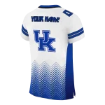 customized kentucky wildcats halftone sweep white black jersey best selling