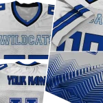 customized kentucky wildcats halftone sweep white black jersey best selling