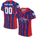 customized la tech stripe splatter blue jersey best selling