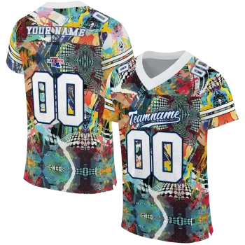 customized la tech tribal face jersey best selling