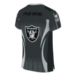 customized las vegas raiders dynamic dots silver jersey best selling