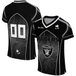 customized las vegas raiders halftone slant black jersey best selling