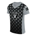 customized las vegas raiders stacked rectangle black jersey best selling