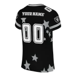 customized las vegas raiders star cluster black jersey best selling