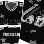 customized las vegas raiders star cluster black jersey best selling