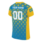 customized los angeles chargers stacked rectangle blue jersey best selling