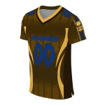 customized los angeles rams dynamic dots orange jersey best selling