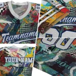 customized los angeles rams tribal face jersey best selling