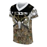 customized louisiana monroe warhawks antler skull camouflage hunting jersey best selling