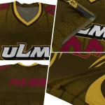 customized louisiana monroe warhawks dynamic dots gold jersey best selling