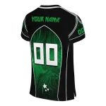 customized marshall thundering herd halftone slant green black jersey best selling