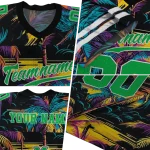 customized marshall thundering herd sundown palm jersey best selling