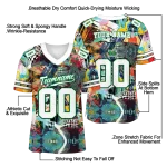 customized marshall thundering herd tribal face jersey best selling