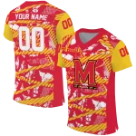 customized maryland terrapins camo shatter red jersey best selling