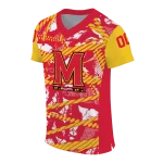 customized maryland terrapins camo shatter red jersey best selling