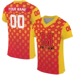 customized maryland terrapins stacked rectangle red jersey best selling