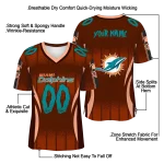 customized miami dolphins dynamic dots orange jersey best selling