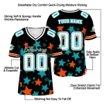 customized miami dolphins star cluster black jersey best selling