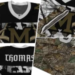 customized miami redhawks antler skull camouflage hunting jersey best selling