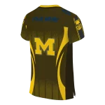 customized michigan wolverines dynamic dots maize jersey best selling