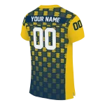 customized michigan wolverines stacked rectangle blue jersey best selling