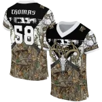 customized middle tennessee blue raiders antler skull camouflage hunting jersey best selling