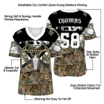 customized middle tennessee blue raiders antler skull camouflage hunting jersey best selling