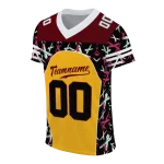 customized minnesota golden gophers brushstroke xs gold black jersey best selling