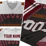 customized minnesota golden gophers tire arrows maroon black white jersey best selling