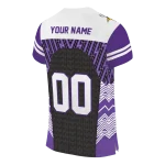 customized minnesota vikings tire arrows purple black white jersey best selling