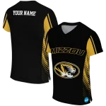customized missouri tigers halftone flow black jersey best selling
