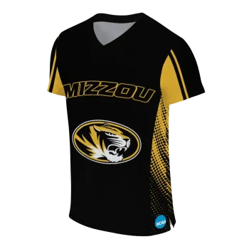 customized missouri tigers halftone flow black jersey fashion forward