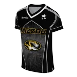 customized missouri tigers halftone slant black jersey best selling