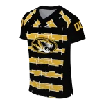 customized missouri tigers layered grids black jersey best selling