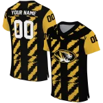 customized missouri tigers stripe block black jersey best selling