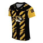 customized missouri tigers stripe block black jersey best selling