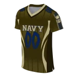 customized navy midshipmen dynamic dots gold jersey best selling