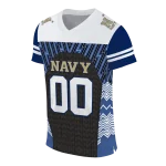 customized navy midshipmen tire arrows blue black white jersey best selling