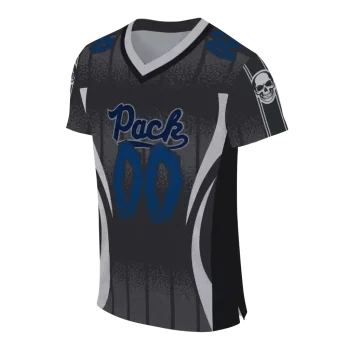 customized nevada wolf pack dynamic dots grey jersey fashion forward