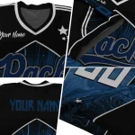 customized nevada wolf pack halftone slant blue black jersey best selling